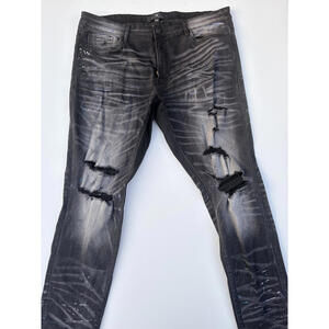 Jordan Craig Men's Rip/Repar Denim Jeans (Size 42x32)